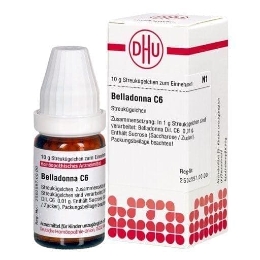BELLADONNA C 6, sedative, to stop bronchial spasms in asthma, whooping cough, hay fever - UKDorf 