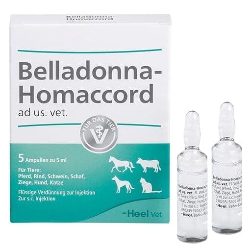 BELLADONNA HOMACCORD ad us.vet.ampoules - UKDorf 