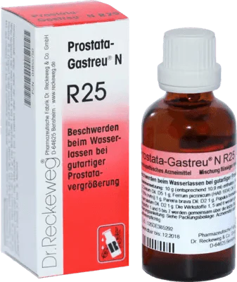 Benign prostate enlargement, PROSTATA-GASTREU N R25 mixture - UKDorf 