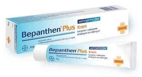 Bepanthen Plus Cream, abrasions, cuts, cracks, burns and skin irritation