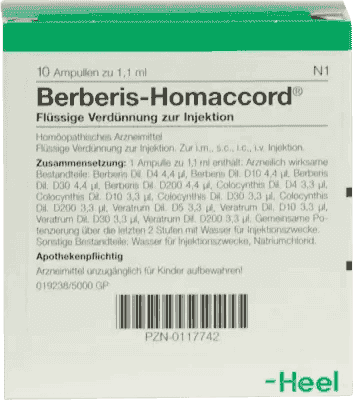 BERBERIS HOMACCORD ampoules, Heel home remedies for uti - UKDorf 