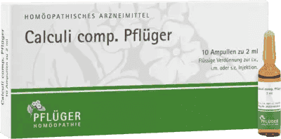 Berberis vulgaris, Epigaea repens, Solidago virgaurea, CALCULI COMP. Pfluger ampoules - UKDorf 