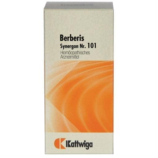 Berberis vulgaris, SYNERGON COMPLEX 101 Berberis tablets - UKDorf 