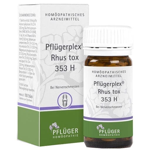 Best painkiller for nerve pain, nerve pain blockers, PFLUEGERPLEX Rhus tox.353 H tablets - UKDorf 