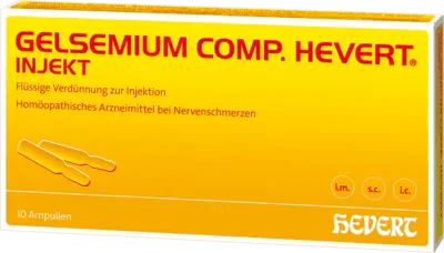 Best painkiller for nerve pain, Trigeminal neuralgia treatment, GELSEMIUM ampoules - UKDorf 