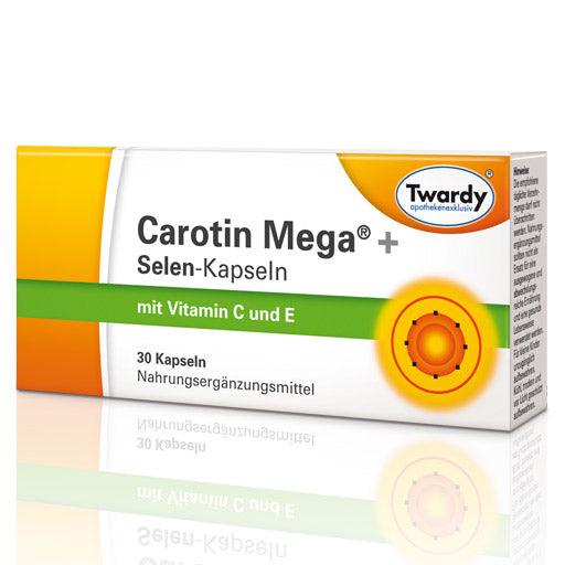 Beta-carotene, CAROTIN MEGA+Selenium capsules - UKDorf 