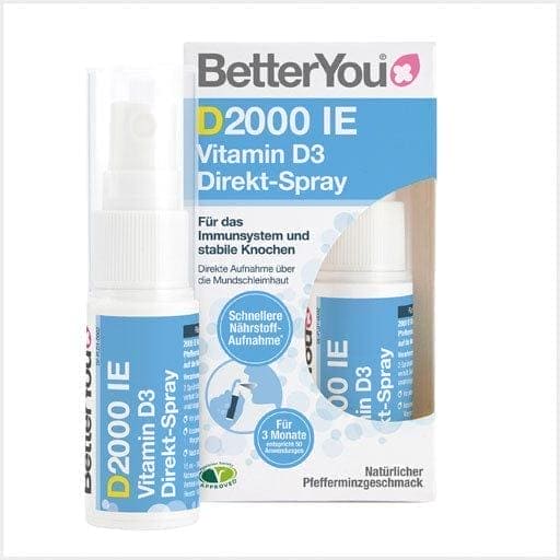 BETTERYOU 2000 IU Vitamin D3 Direct Spray - UKDorf 