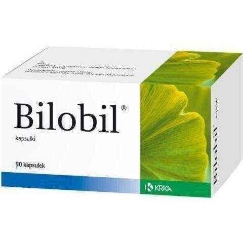 Bilobil 40mg x 90 Capsules, dizziness treatment UK