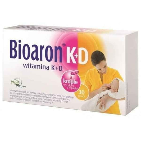 BIOARON K + D Oral drops twist-off x 30 capsules UK