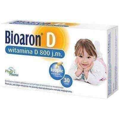 BIOARON Vitamin D 800j.m. x 30 capsules UK
