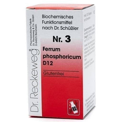 BIOCHEMISTRY 3, Ferrum phosphoricum, fatigue, anemia UK