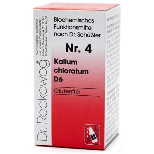 BIOCHEMISTRY 4 Potassium chloratum D 6 tablets - UKDorf 
