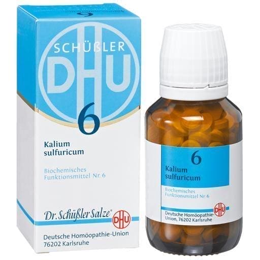 BIOCHEMISTRY DHU 6 Kalium sulfuricum D 6 chronic inflammation UK