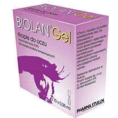 Biolan GEL 0.3% x 10 minimsów hydrogel contact lenses