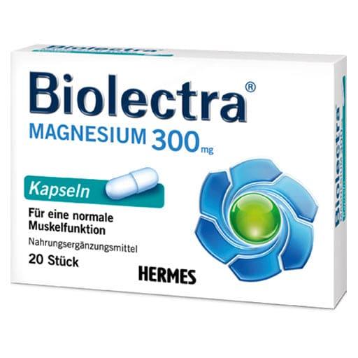 BIOLECTRA Magnesium 300 mg capsules - UKDorf 