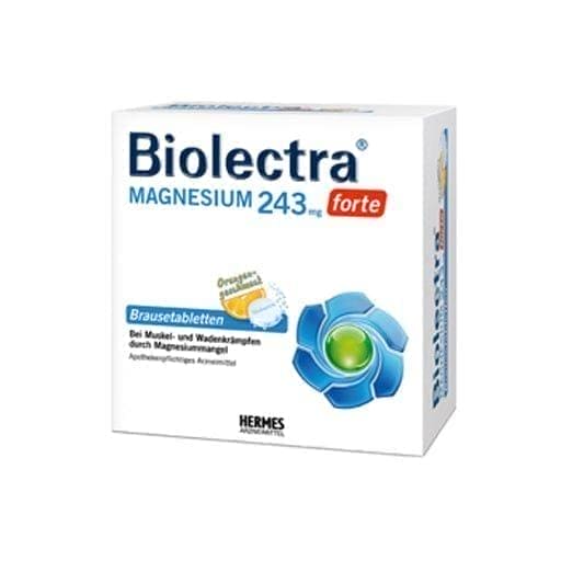 BIOLECTRA Magnesium forte, Magnesium oxide, magnesium ion, neuromuscular disorders - UKDorf 