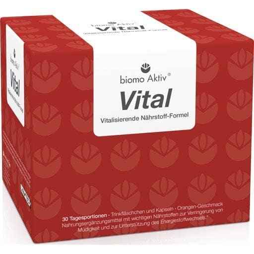 BIOMO Aktiv Vital drinking bottles 30-day portions