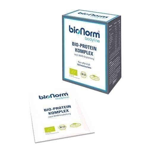 BIONORM vegan bodyline powder, pea, oat bran, pumpkin seed protein UK