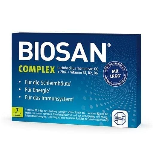 BIOSAN Complex Capsules, Lactobacillus rhamnosus GG - UKDorf 