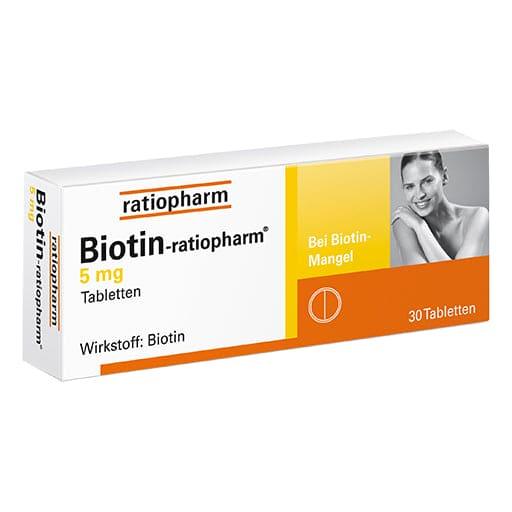 BIOTIN ratiopharm 5 mg tablets - UKDorf 