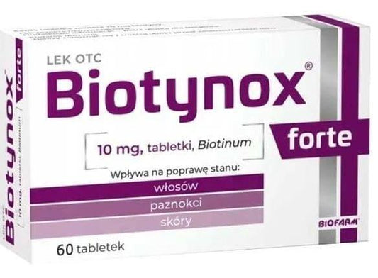 Biotynox Forte, 10 mg 60 tablets - UKDorf 