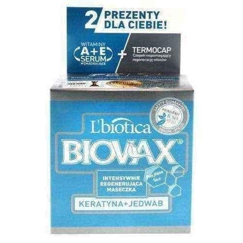 BIOVAX Intensely Regenerating Mask + Keratin Silk 250ml UK