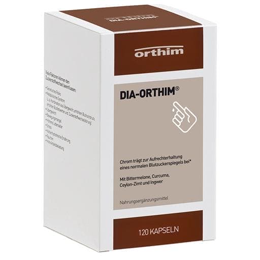 Bitter melon, turmeric, Ceylon cinnamon, ginger, chromium, DIA ORTHIM capsules - UKDorf 