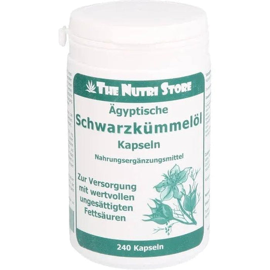 BLACK CUMIN SEED OIL Capsules Egyptian, Nigella sativa - UKDorf 