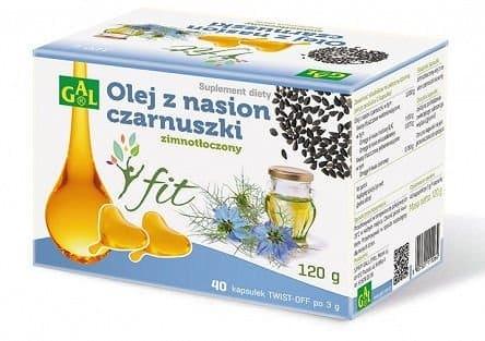 Black cumin seed oil x 40 twist-off capsules - UKDorf 