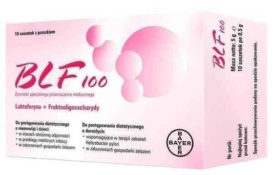 BLF 100 Powder 100mg x 10 sachets, newborn immune system, immune system for kids UK