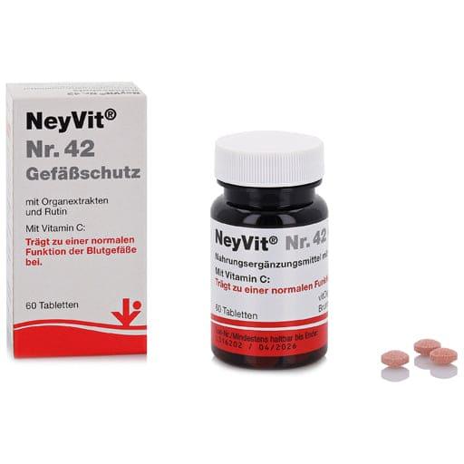 Blood vessels, Organ extracts as supplements, Rutin, NEYVIT No.42 - UKDorf 