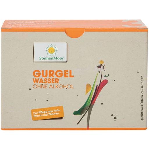 Bloodroots, chamomile, licorice root, GARGEL WATER without alcohol SonnenMoor - UKDorf 