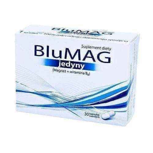 BLUMAG ONLY x 30 capsules, magnesium oxide