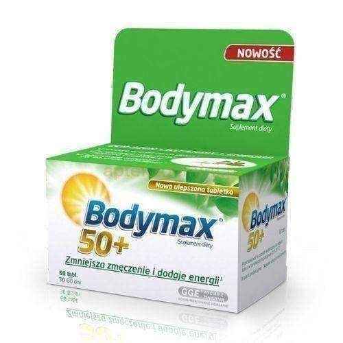 Bodymax 50+ x 60 tablets, multivitamin