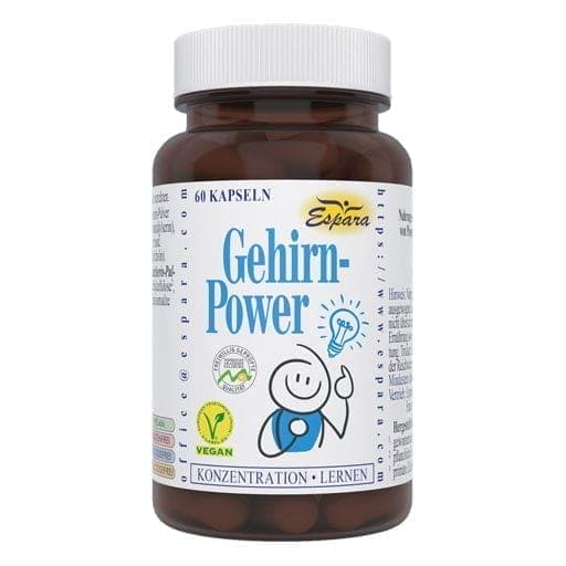 BRAIN POWER, phosphatidylserine, phosphatidylcholine, L-glutamine capsules - UKDorf 