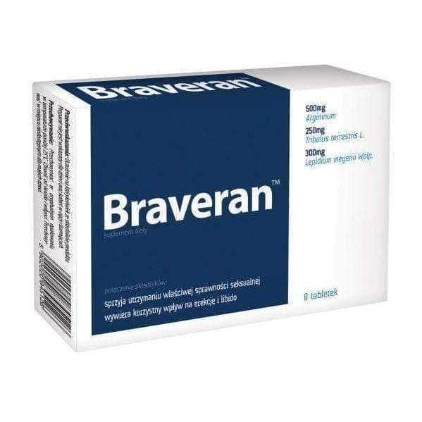 BRAVERAN, positive effect on erection, men with erections UK