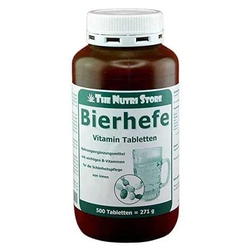 BREWER'S YEAST 500 mg, brewers yeast for anxiety, Saccharomyces cerevisiae - UKDorf 
