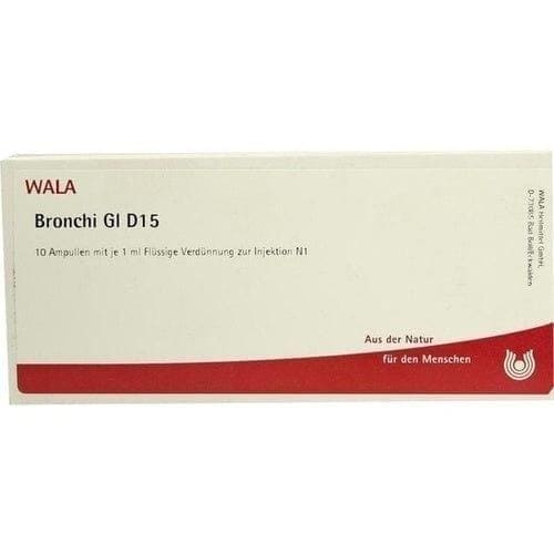 BRONCHI GL D 15 ampoules 10X1 ml - UKDorf 