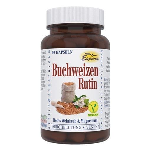 BUCKWHEAT, RUTIN, vine leaf Capsules - UKDorf 