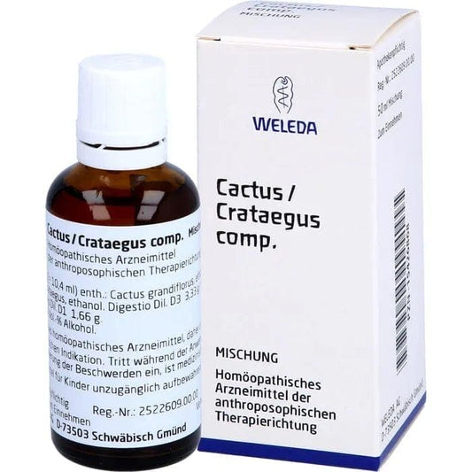 CACTUS, CRATAEGUS, chest pain, angina, heart failure, heart stimulant - UKDorf 