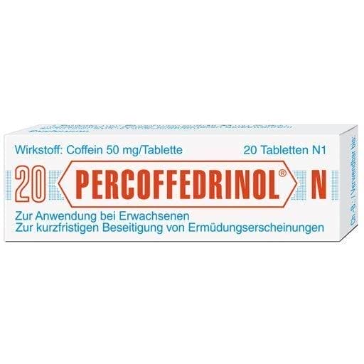 Caffeine, chronic fatigue syndrome, PERCOFFEDRINOL N - UKDorf 