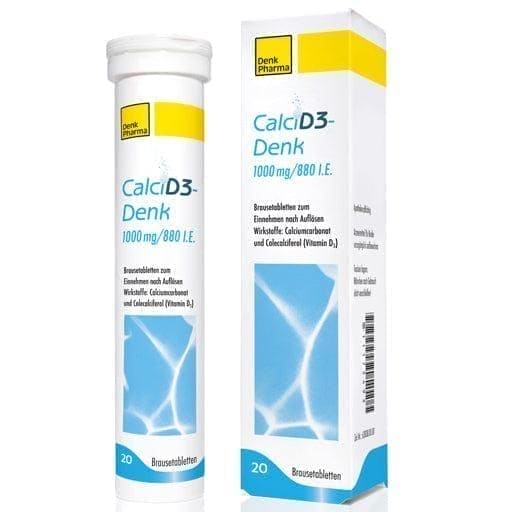 CALCI D3-Denk, calcium and vitamin D deficiencies, Colecalciferol - UKDorf 