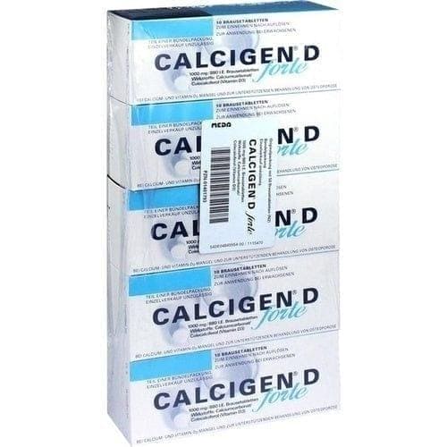 CALCIGEN D forte, osteoporosis, calcium carbonate, Colecalciferol - UKDorf 
