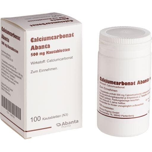 CALCIUM CARBONATE, 500 mg chewable tablets - UKDorf 
