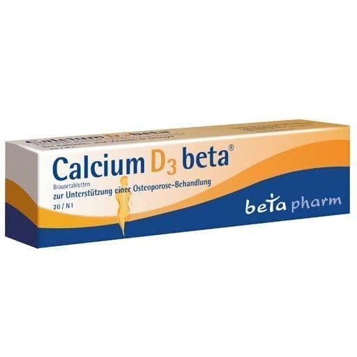 CALCIUM D3 beta effervescent tablets - UKDorf 