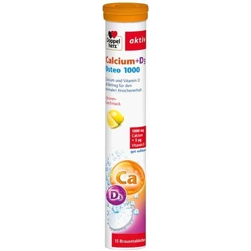 Calcium+D3 Osteo 1,000 effervescent tablets - UKDorf 