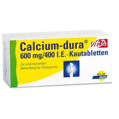 CALCIUM DURA Vitamin D3, chewable tablets - UKDorf 
