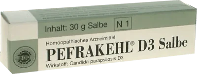 Candida parapsilosis, PEFRAKEHL Ointment D 3 - UKDorf 