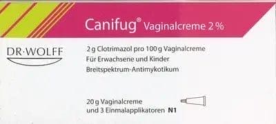 CANIFUG vaginal cream 2% with 3 appl. bacterial vaginosis, candida albicans - UKDorf 