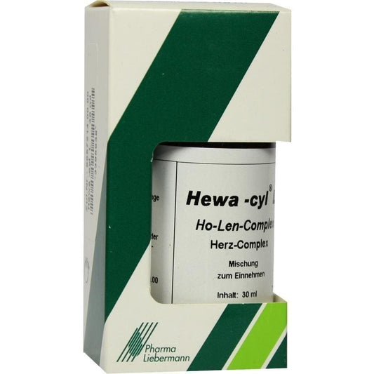 Cardiac insufficiency treatment, HEWA-CYL L Ho-Len-Complex drops - UKDorf 